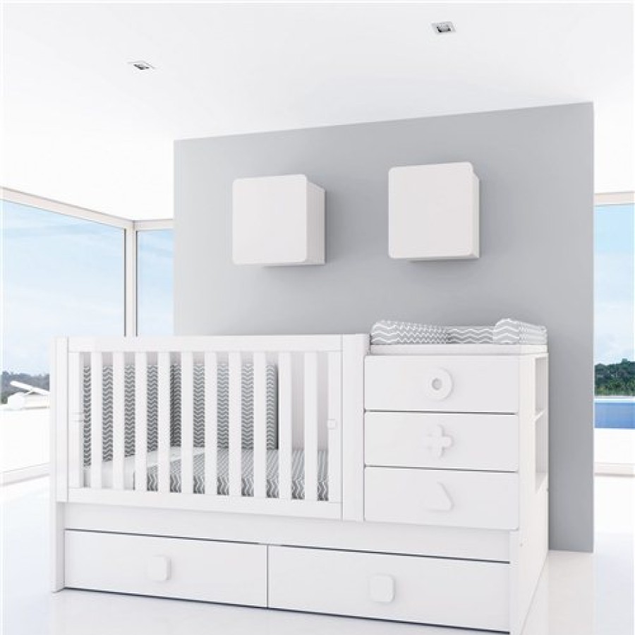 Convertible Cribs Alondra | Convertible Crib Sero Maths White · K550