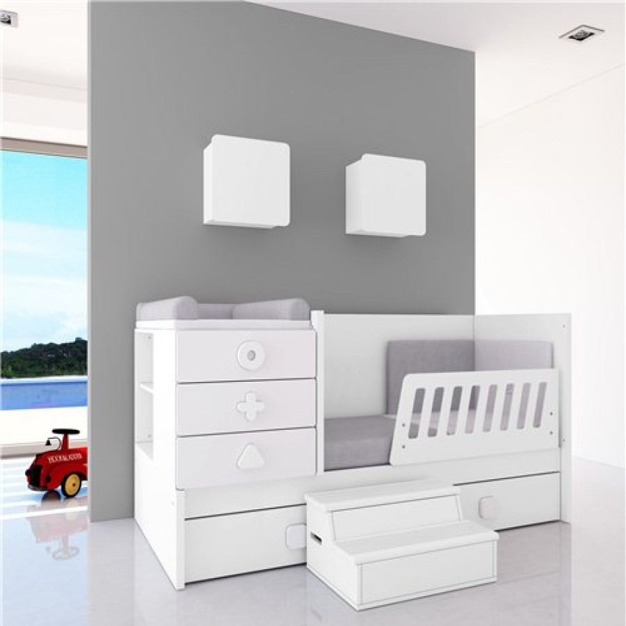 Convertible Cribs Alondra | Convertible Crib Sero Maths White · K550