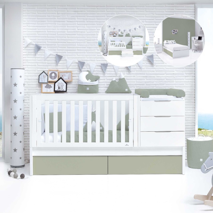 Convertible Cribs Alondra | Convertible Crib Sero More Erba · K546-M7756