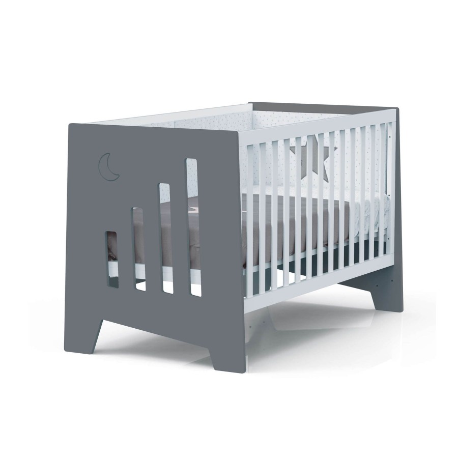 Co-Sleeping Cots Alondra | Co-Sleeping And Montessori Cot (6In1) Omni-Xl Marengo 70X140 · C191