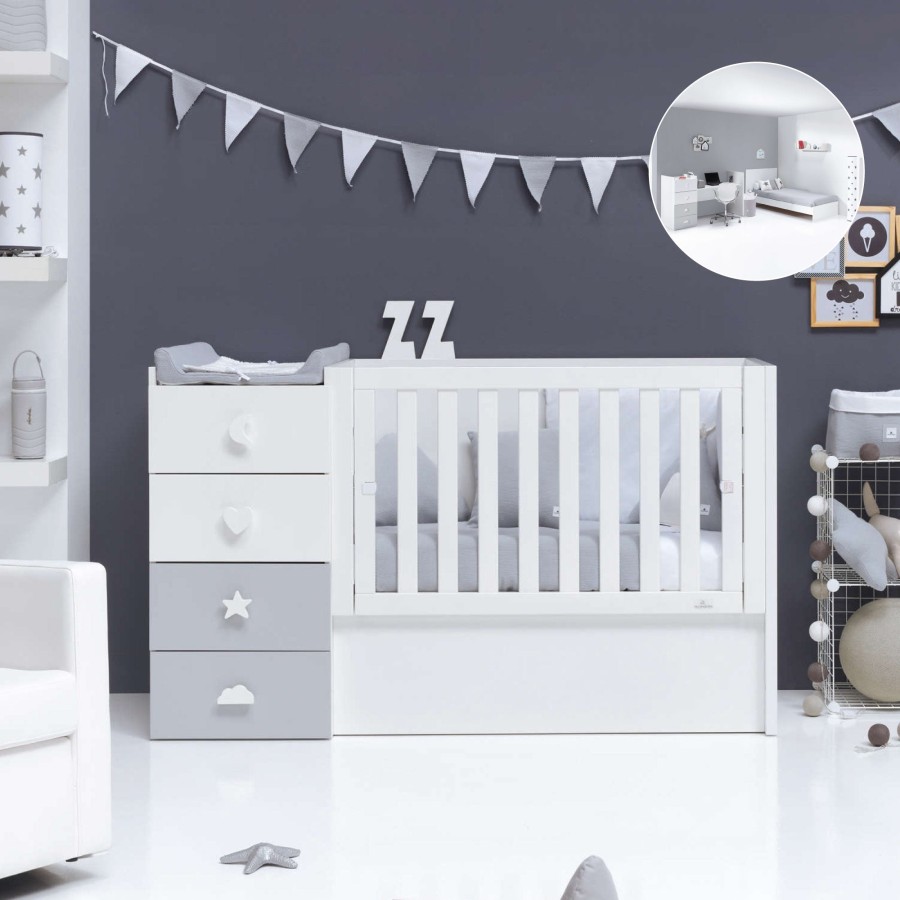 Convertible Cribs Alondra | Convertible Crib - Just Bubble · K374-M7778