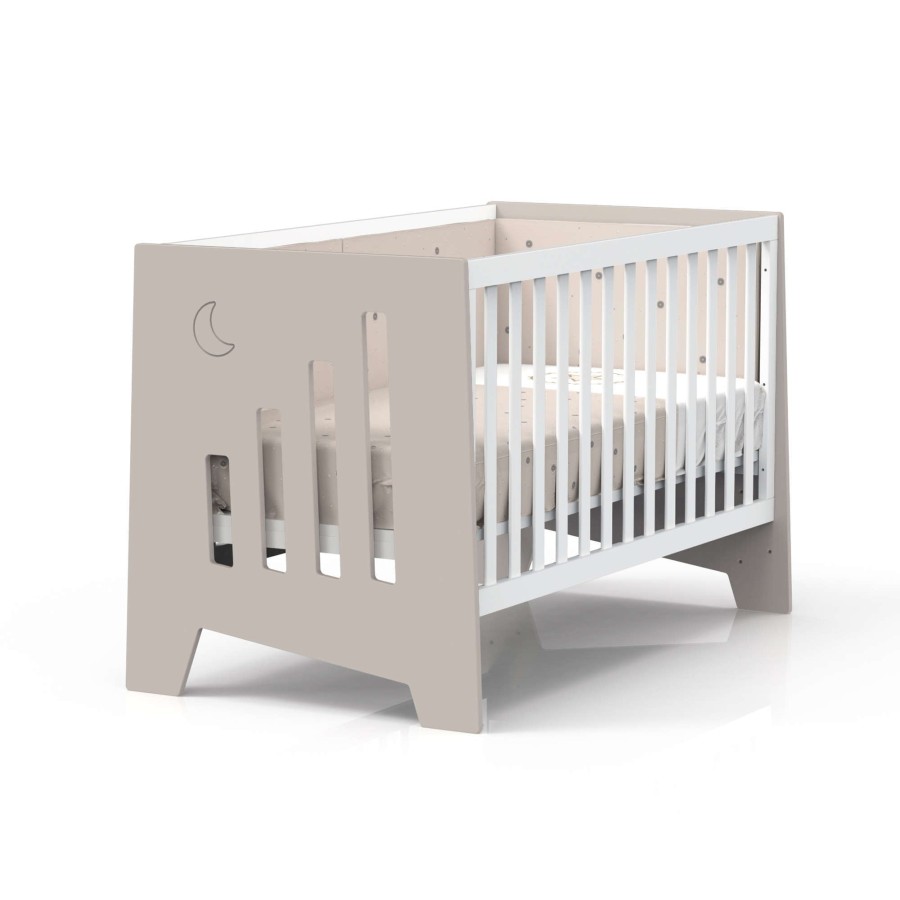 Co-Sleeping Cots Alondra | Co-Sleeping And Montessori Cot (6In1) Omni-Xl Beige 70X140 · C191