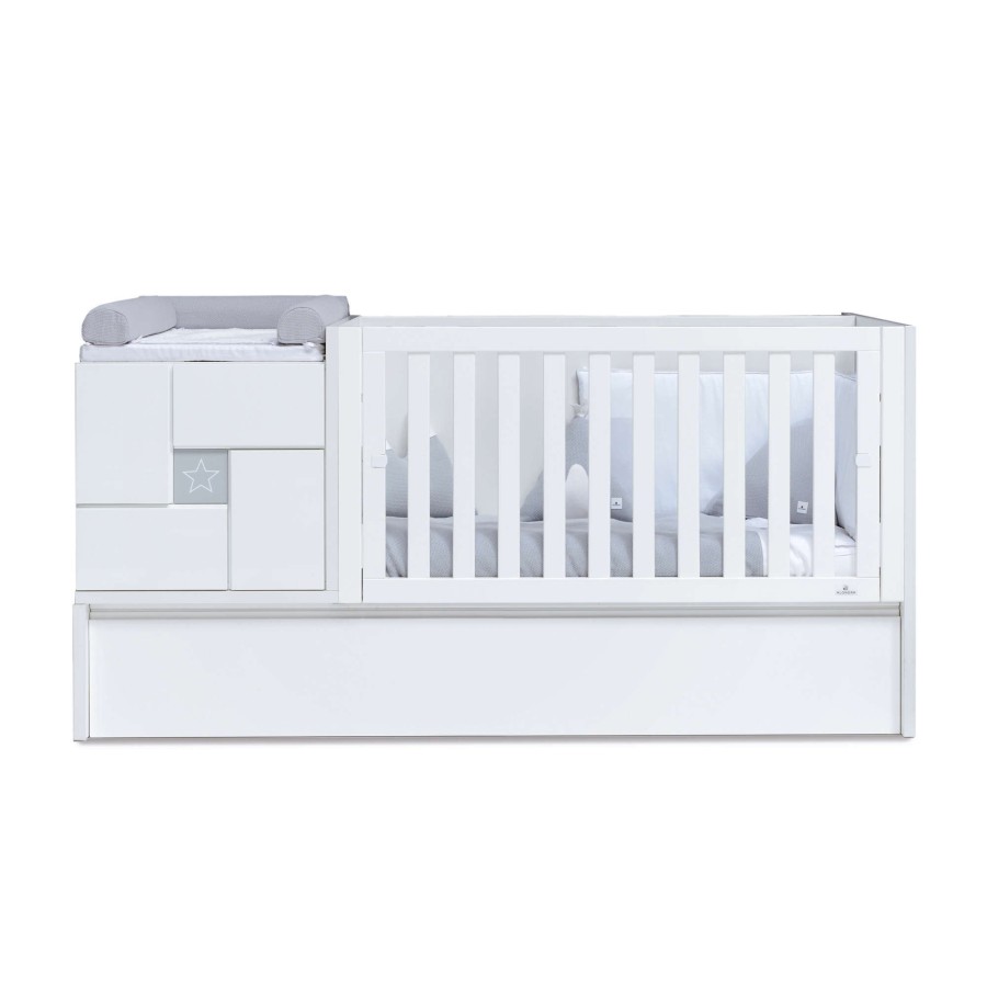 Convertible Cribs Alondra | Cuna Convertible 70X140 Neo Clip Pearl · K506