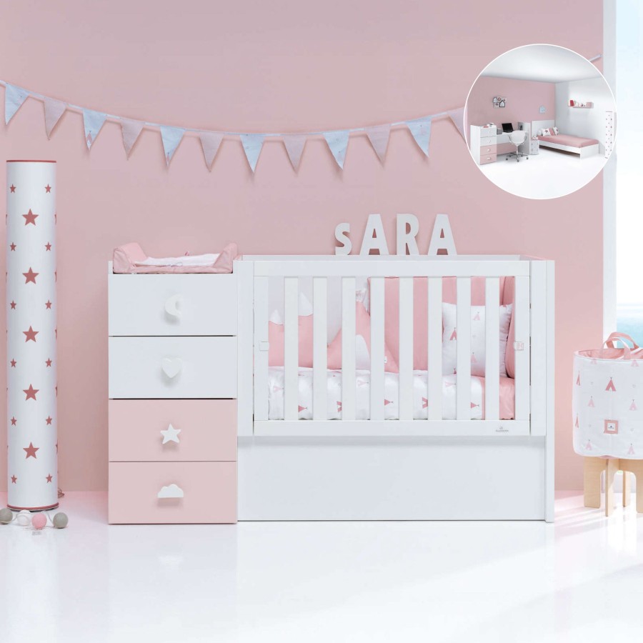 Convertible Cribs Alondra | Convertible Crib - Just Bubble · K374-M7742