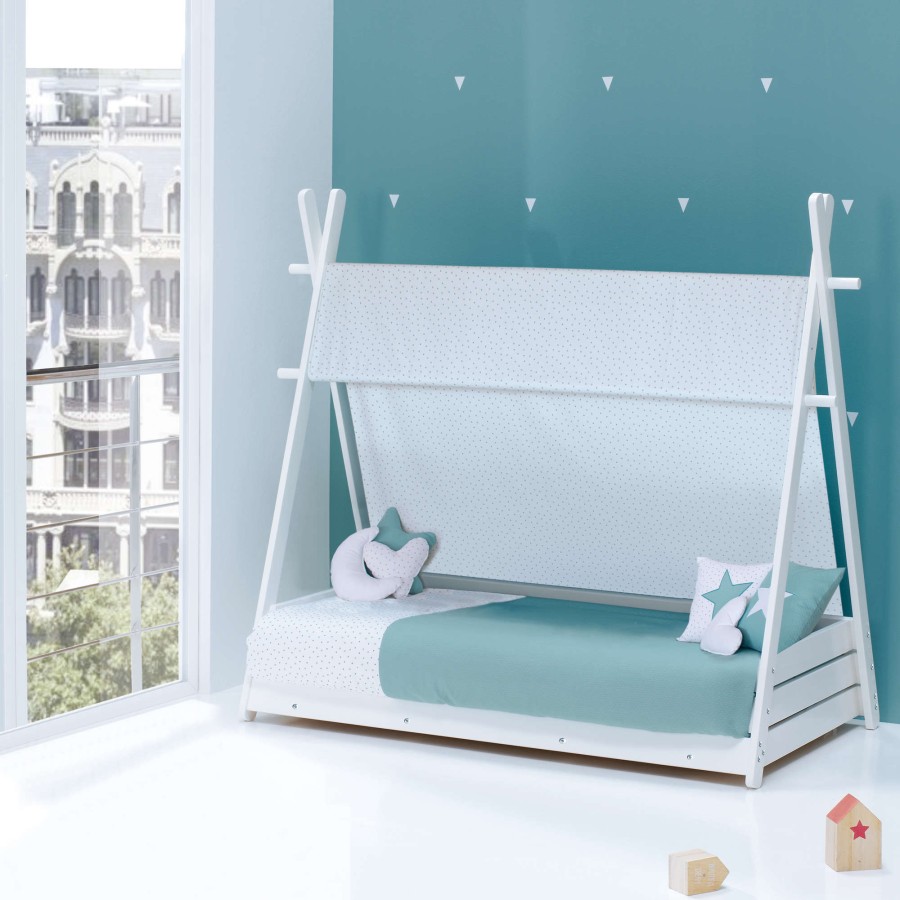 Montessori Alondra | Montessori Kids Bed Homy-Xl 90X200Cm - 181 Mare