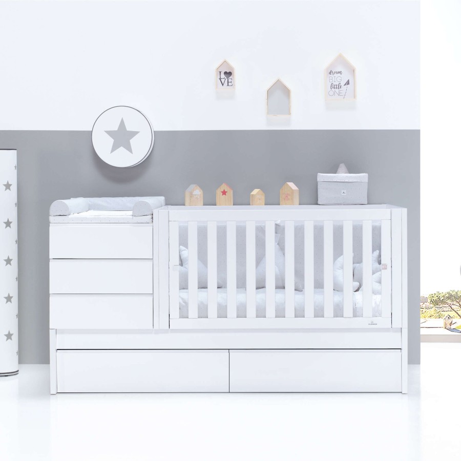 Convertible Cribs Alondra | Convertible Crib 70X140 Sero Kubo · K551