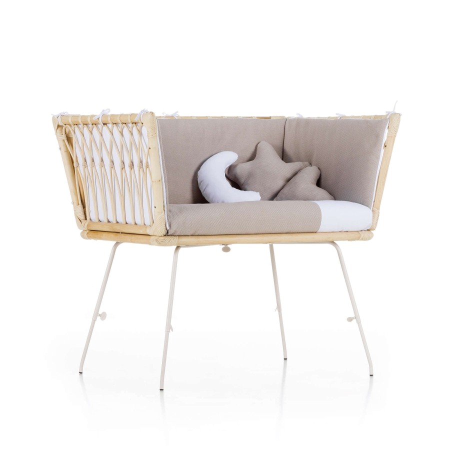 Baby Cribs Alondra | Moai Baby Rattan Crib 50X80Cm - Rc1600-N99