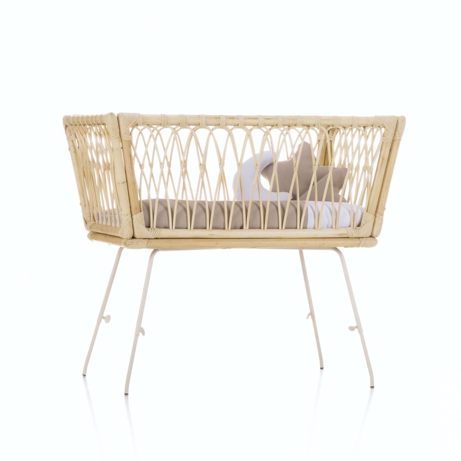 Baby Cribs Alondra | Moai Baby Rattan Crib 50X80Cm - Rc1600-N99