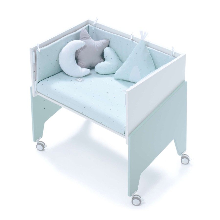 Baby Cribs Alondra | Mint Co-Sleeping Crib 50X80 Equo · C10-M7755