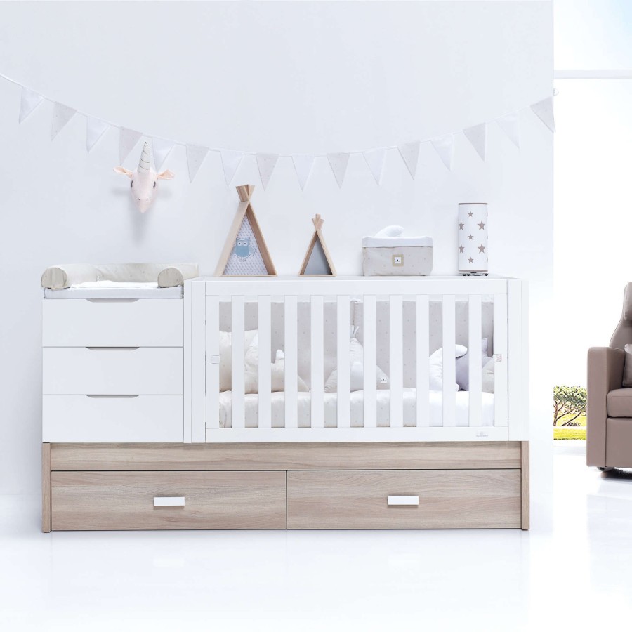 Convertible Cribs Alondra | Sero Loft Convertible Crib 70X140Cm · K547