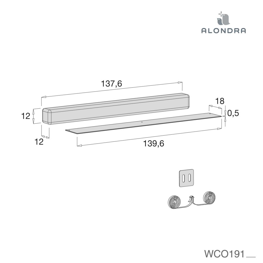 Co-Sleeping Cots Alondra | Co-Sleeping Kit For Omni Xl Cots · Wco191-70 White