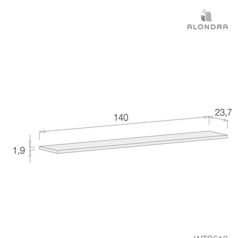 Convertible Cribs Alondra | Konver Sure Top Rear Cover - Wts513-G30 White