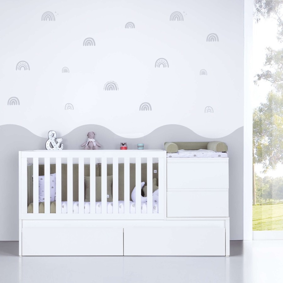 Convertible Cribs Alondra | Convertible Crib 70X140 Inside · K404-M1100