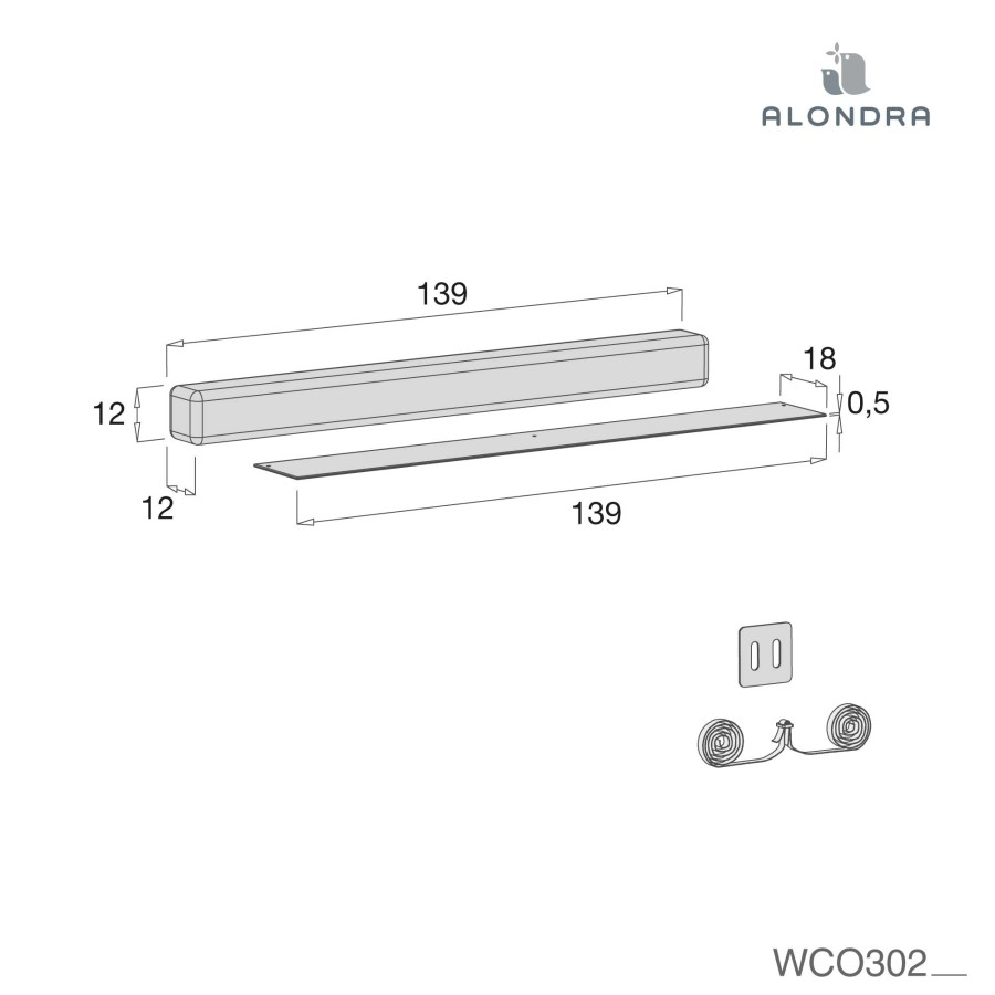 Co-Sleeping Cots Alondra | Co-Sleeping Kit For Auna And Epoca Cots · Wco302-70 White