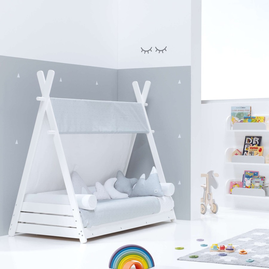 Montessori Alondra | Montessori Kids Bed Homy-Xl 90X200Cm - 114 Galaxy