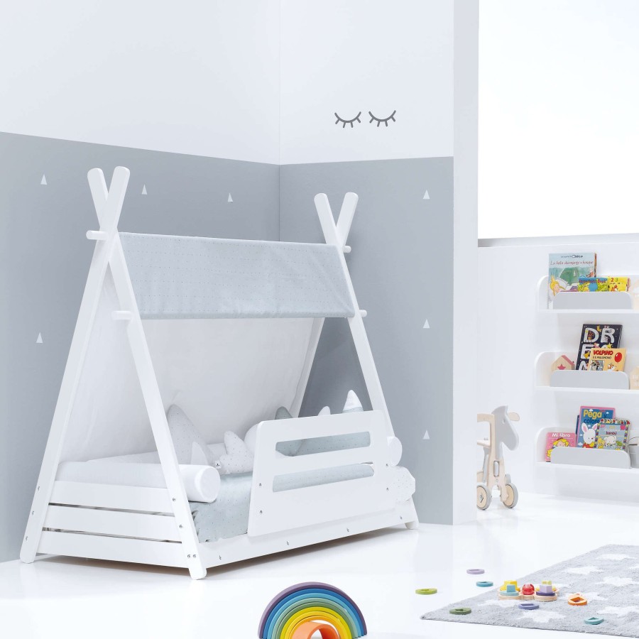 Montessori Alondra | Montessori Kids Bed Homy-Xl 90X200Cm - 114 Galaxy