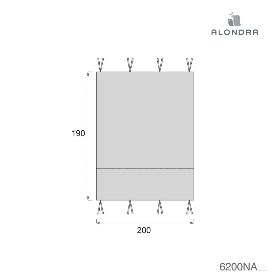 Montessori Alondra | Textile Canopy For Montessori Homy Xl Bed · 6200Na 122 Cremarosa