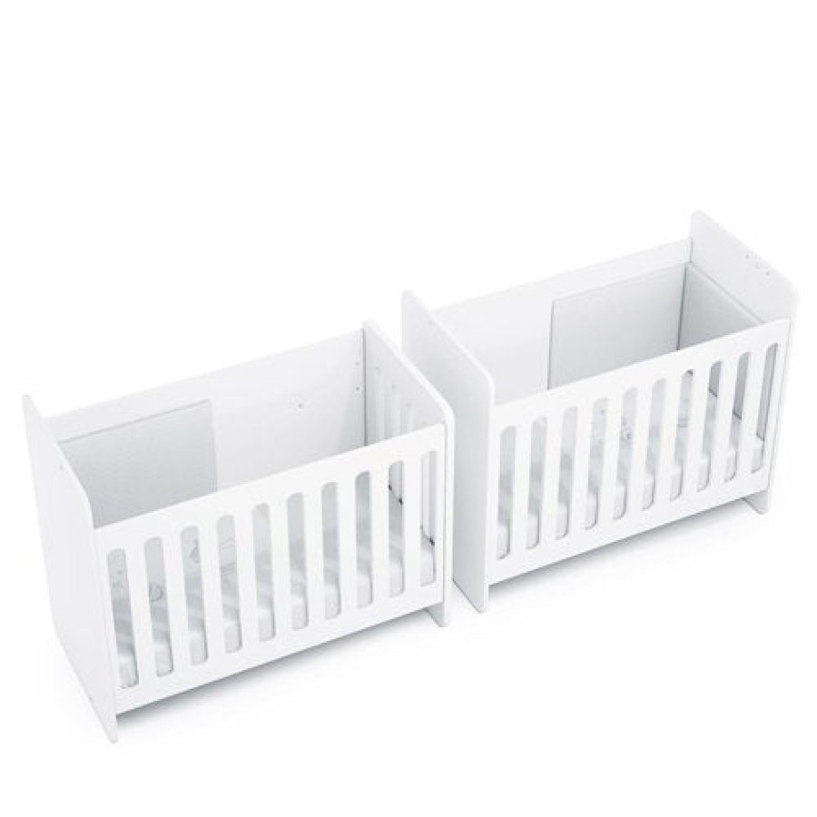 Convertible Cribs Alondra | Footboard Divider For Convertible Twin Crib - Wl1350-M40 White