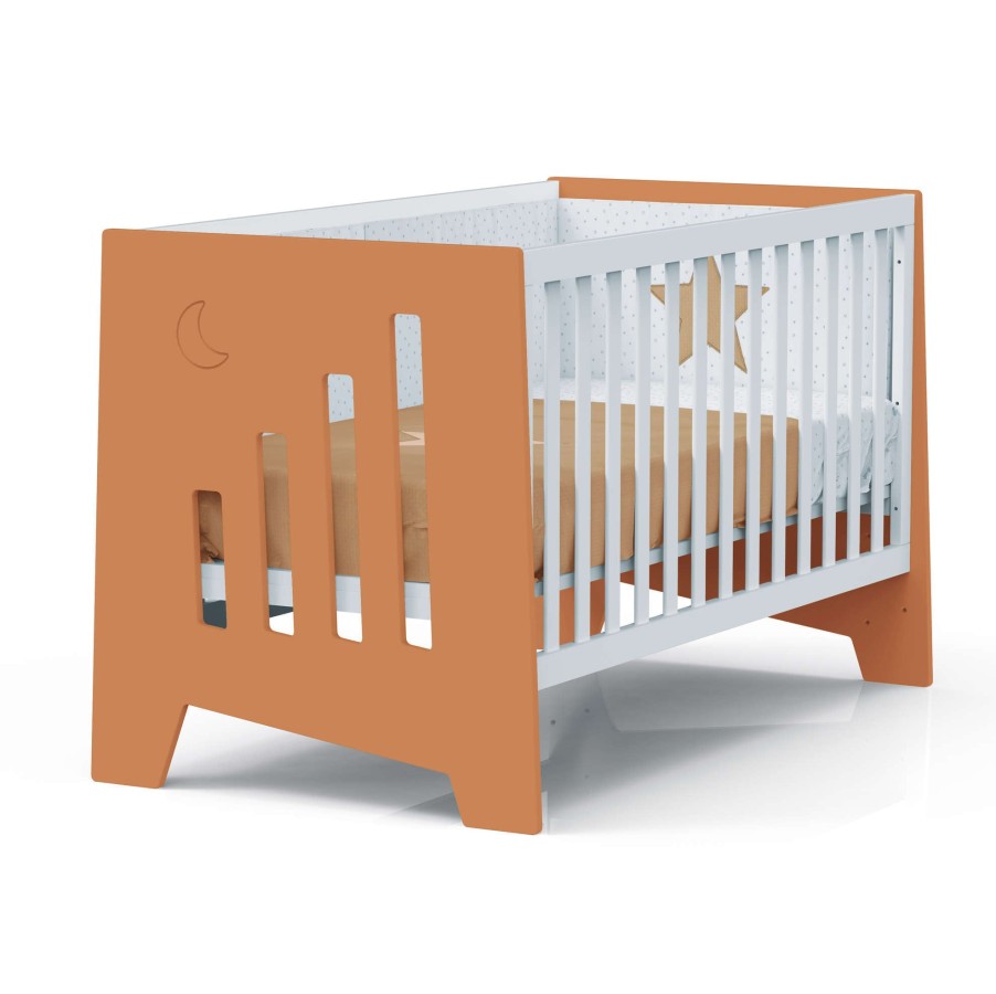 Co-Sleeping Cots Alondra | Co-Sleeping Cot And Montessori (6In1) Omni-Xl Terracotta 70X140 - C191