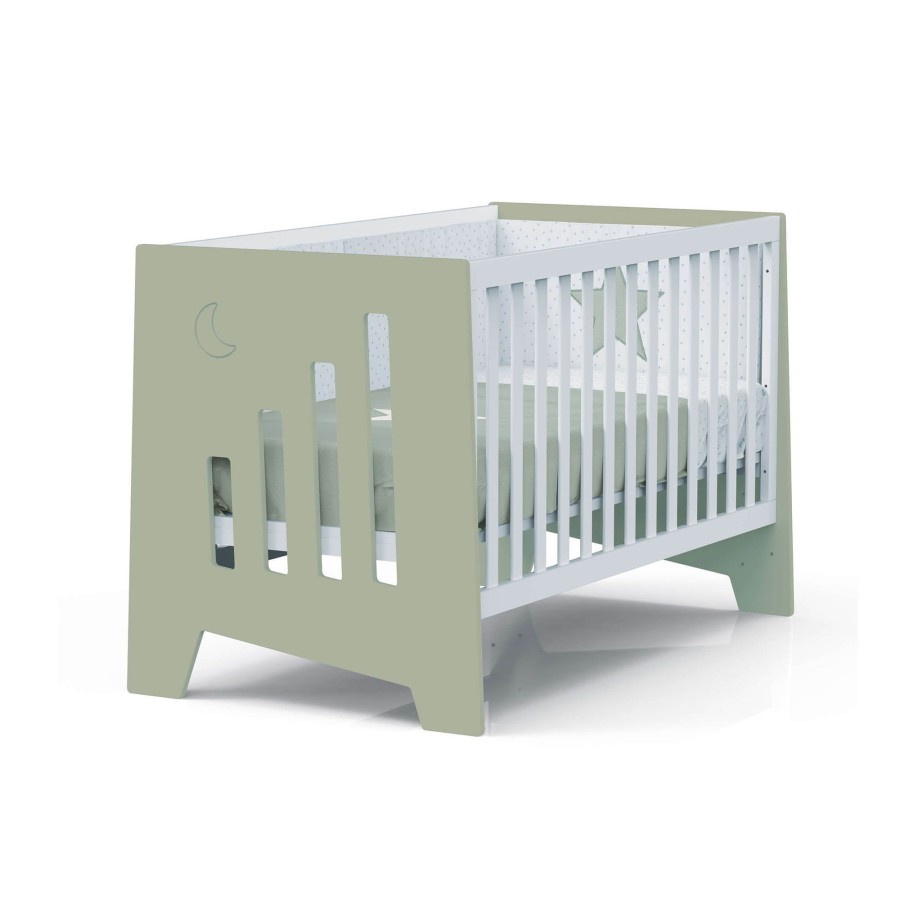 Co-Sleeping Cots Alondra | Co-Sleeping And Montessori Cot (6In1) Omni-Xl Erba 70X140 · C191