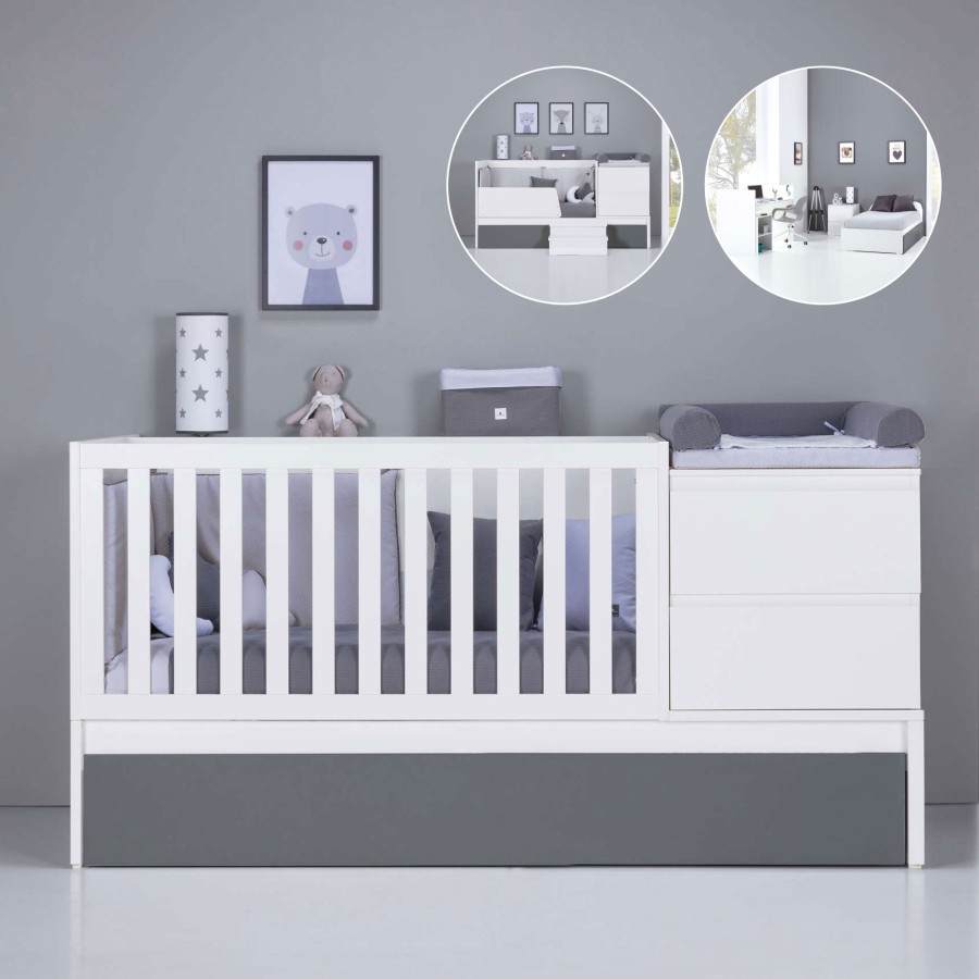 Convertible Cribs Alondra | Convertible Crib 70X140 Inside · K404-M1169 Marengo