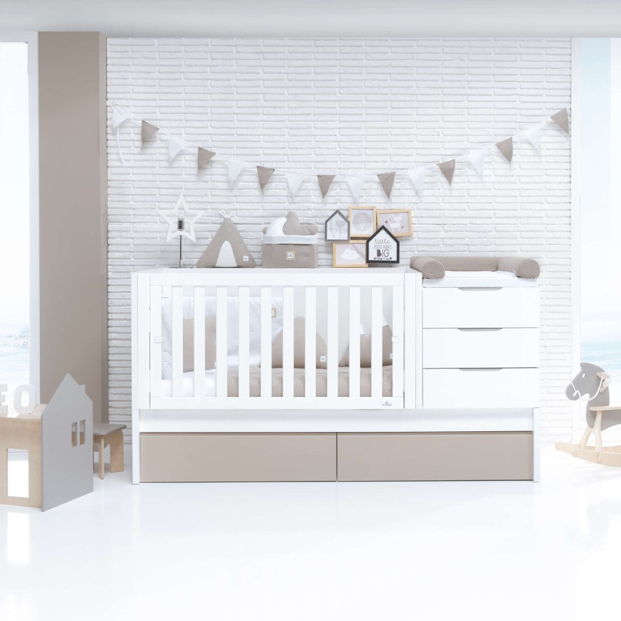 Convertible Cribs Alondra | Convertible Crib Sero More Arena · K546-M7753 Beige