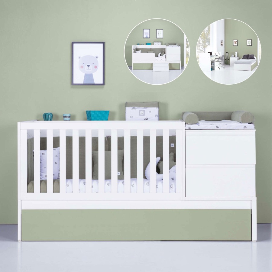 Convertible Cribs Alondra | Convertible Crib 70X140 Inside Erba · K404-M1156