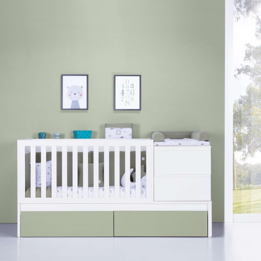 Convertible Cribs Alondra | Convertible Crib 70X140 Inside Erba · K404-M1156