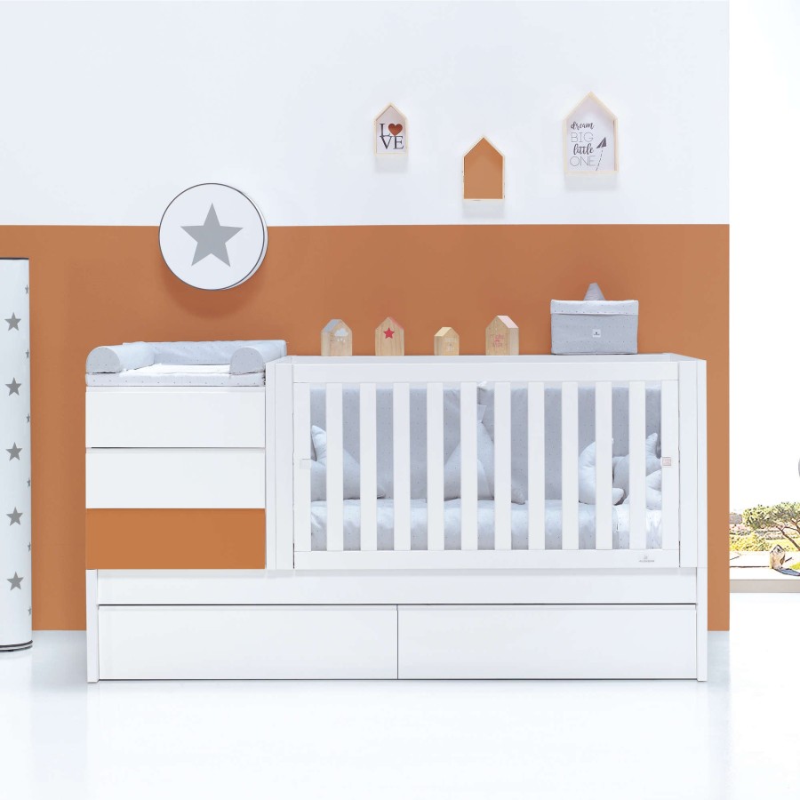 Convertible Cribs Alondra | Convertible Crib 70X140 Sero Kubo · K551