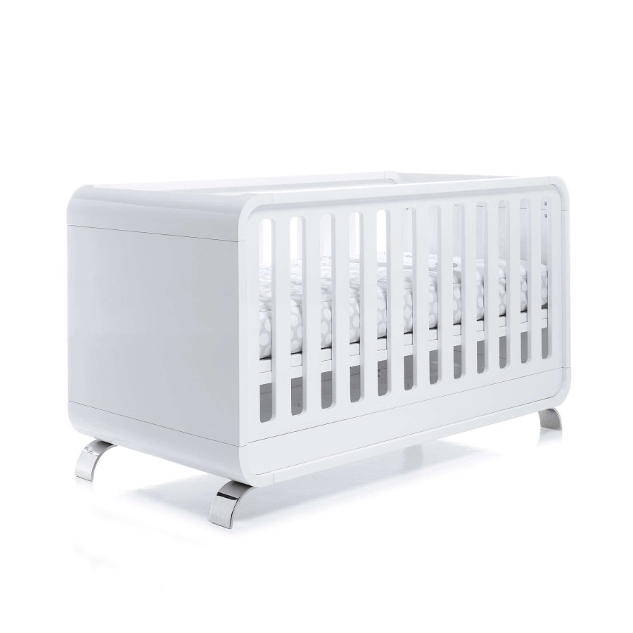 Baby Cots Alondra | Premium Cot - Bed - Desk With Steel Legs (70X140Cm) · C137